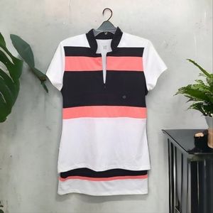 Izod Women's Proformance Cool Fx Sun Control Shirt & Skort Set Size Large